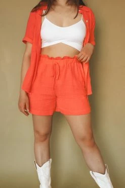 BLUE B SOMMERSET LINEN SHORTS Bottoms