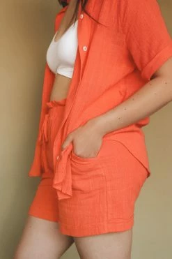 BLUE B SOMMERSET LINEN SHORTS Bottoms