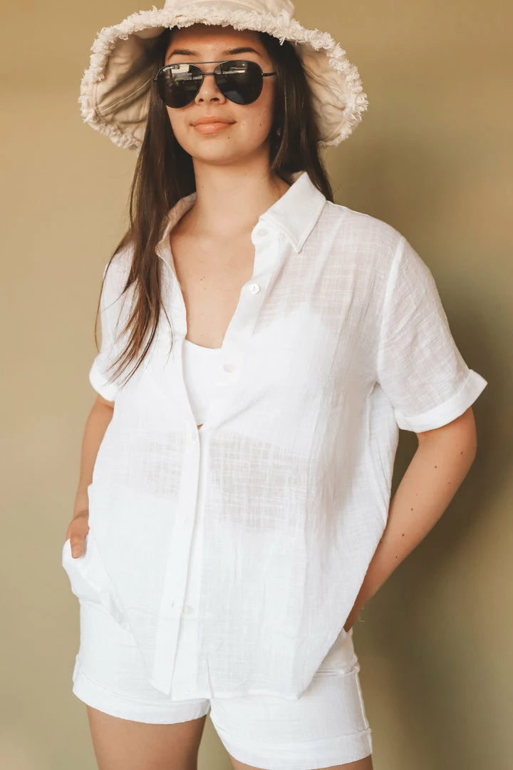 BLUE B SOMMERSET BUTTON-UP Tops 8 BLUE B SOMMERSET BUTTON-UP Tops