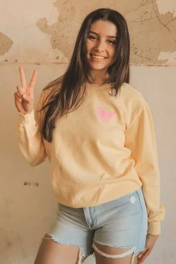 HumanKIND Company TEXT ME LATER CREW GRAPHIC APPAREL