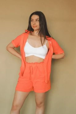 BLUE B SOMMERSET LINEN SHORTS Bottoms