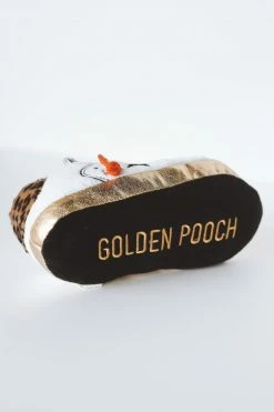 HAUTE DIGGITY DOG GOLDEN POOCH SNEAKER DOG TOY LIFESTYLE