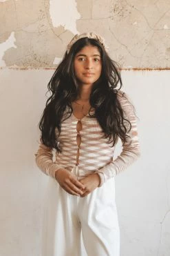 MISS LOVE Jackets + Button-ups JUBILEE CROPPED CARDIGAN