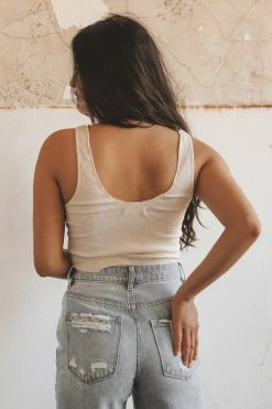 MISS LOVE LA JOLLA KNIT TANK