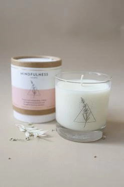 SCRIPTED FRAGRANCE MINDFULNESS + WELLNESS MEDITATION SOY CANDLE Home