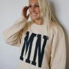 HumanKIND MN CORDED CREWNECK GRAPHIC APPAREL