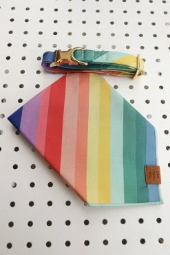 THE FOGGY DOG OVER THE RAINBOW DOG BANDANA