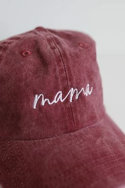 HumanKIND MAMA EMBROIDERED CAP ACCESSORIES