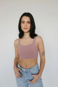 BY TOGETHER SEAMLESS RIBBED CROP TOP Crop Tops