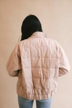 EASEL TRIBECA QUILTED JACKET Jackets + Button-ups