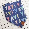 THE FOGGY DOG LIFESTYLE BIRTHDAY YAY DOG BANDANA